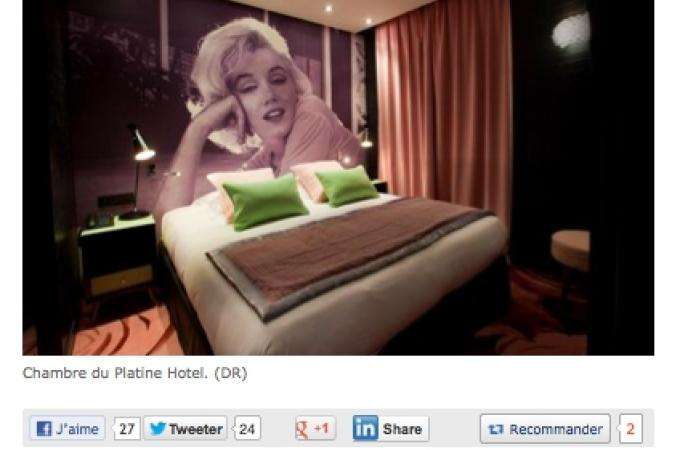 Le Figaro classe le Vice Versa Hotel dans le top 5 des hôtels déco !