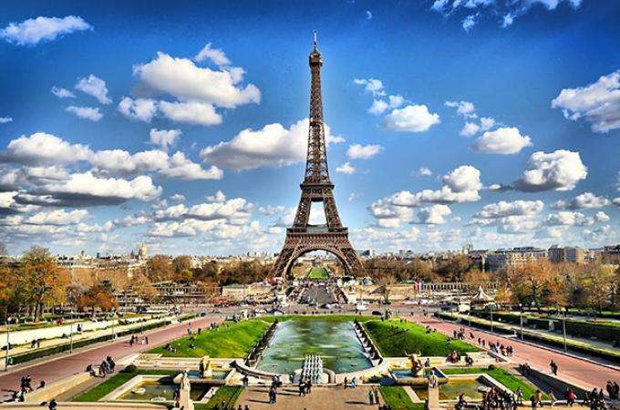 The Eiffel Tower, symbol of Paris and France