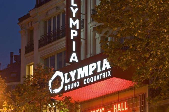 Olympia Paris , one of the World's Greatest Concert Venues